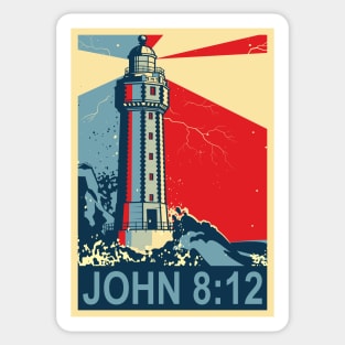 John 8:12 Sticker